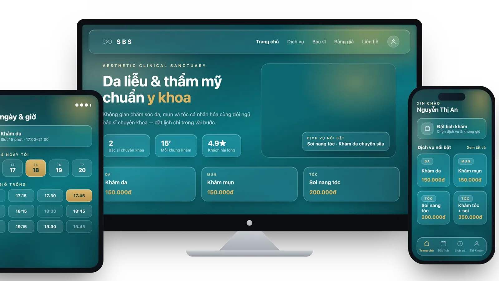 SBS Clinic — Phòng khám & thẩm mỹ công nghệ cao